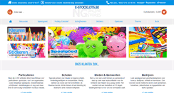 Desktop Screenshot of e-stocklots.be